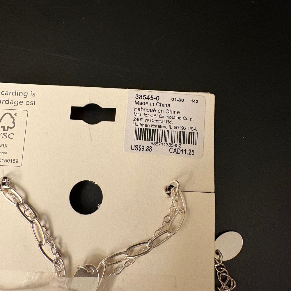 NWT Claires Gold Virgo Zodiac Layered Set of 2 Necklaces August September Gift - Picture 3 of 3